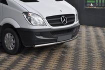 Mercedes Sprinter W906 2006–2018 Barra anteriore inferiore ST008 (acciaio inox) 2006-2013, 70mm foto 1