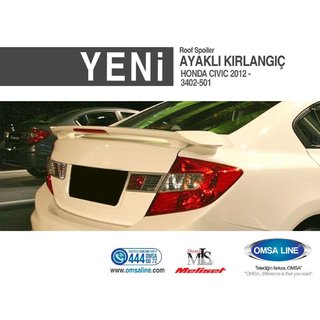 Spoiler Isikli (primer per verniciatura) Honda Civic Sedan IX 2011-2016 foto 2