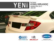 Honda Civic Sedan IX 2011-2016 Spoiler Isikli (primer per verniciatura) foto 2