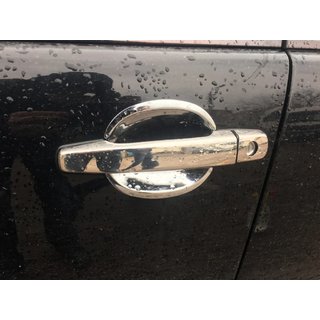 Coperture Maniglie Porta Cromate (4 pz, Acciaio Inox) foto 1