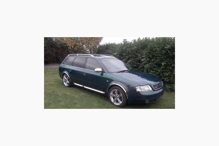Audi A6 C5 2001-2004 Bordini passaruota in acciaio inox (4 pz) Image