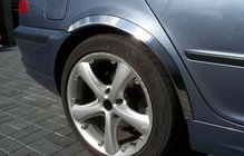 BMW 3 Series E46 1998-2006 Allargatori passaruota (4 pz, acciaio inox) foto 1