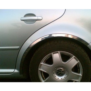Bordini passaruota in acciaio inox (4 pz) Renault Sandero 2013-2022 foto 1