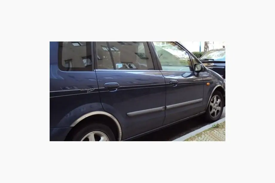 Mazda Premacy 1999-2005 Bordini passaruota in acciaio inox (4 pz) Image
