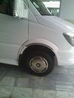Mercedes Sprinter W906 2006–2018 Bordini passaruota stretti acciaio inox (4 pz) Carmos - Acciaio Inox Turco foto 2