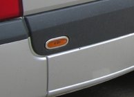 Volkswagen Crafter 2006-2016 Cornici cromate per luci di posizione (6 pz, acciaio inox) Carmos - Acciaio Inox Turco foto 2