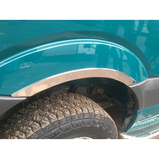 Bordini passaruota stretti acciaio inox (4 pz) Mercedes Sprinter W906 2006–2018 foto 4