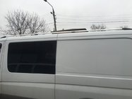 Mercedes Sprinter W906 2006–2018 Barre Portatutto DD 265 cm, Cromo, Piedino in Plastica foto 2