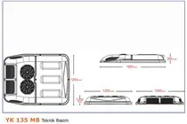 Mercedes Sprinter W906 2006–2018 Climatizzatore da tetto 13.5 kW (monoblocco) foto 3