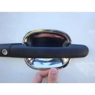 Coperture maniglie in acciaio inox (4 pz) foto 1