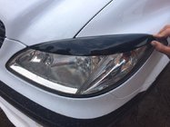 Mercedes Viano 2004-2014 Sopracciglia fari dritte (nere) foto 1