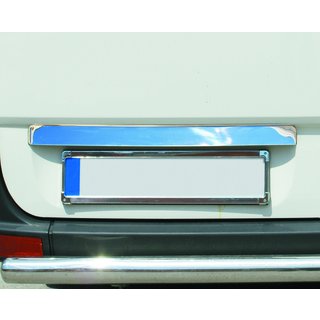Modanatura cromata sopra la targa (acciaio inox) foto 4