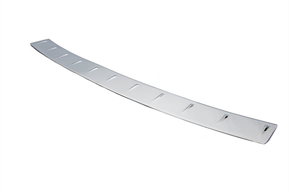 Skoda Rapid 2012-2019 Protezione paraurti posteriore Carmos acciaio inox Image