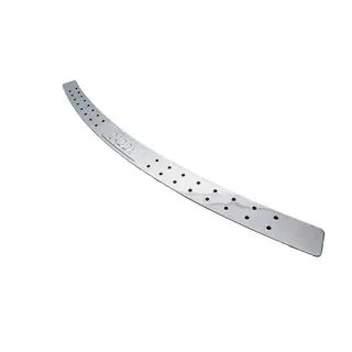 Protezione paraurti posteriore dritta (con punti neri, acciaio inox)