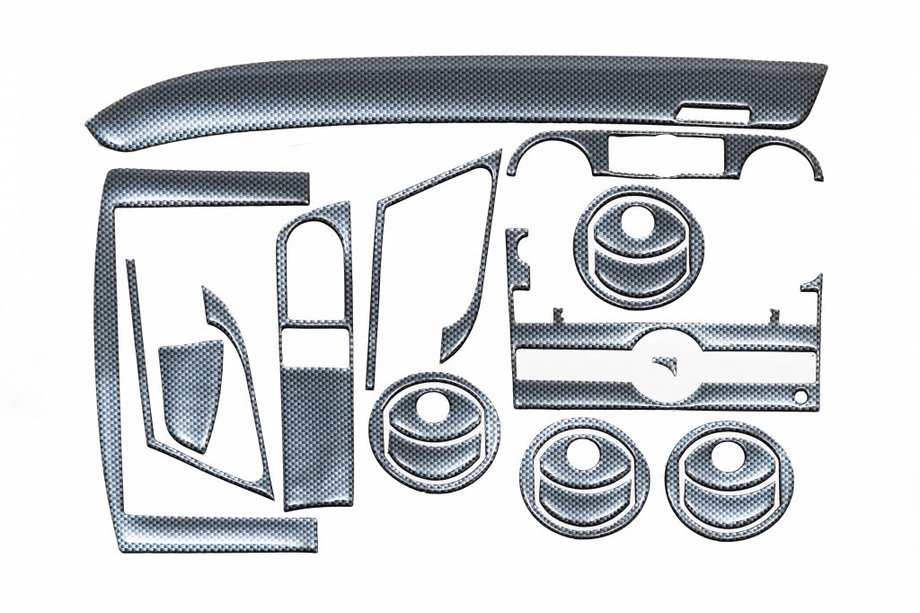 Chevrolet Aveo T250 2005-2011 Coperture cruscotto (Set grande) Image