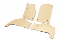 Lexus LX570/450d 2008-2022 Tappetini EVA in poliuretano (2008-2012, beige) foto 1