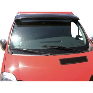 Visiera parabrezza (nero lucido, 5mm) Renault Trafic 2001–2015 foto 1