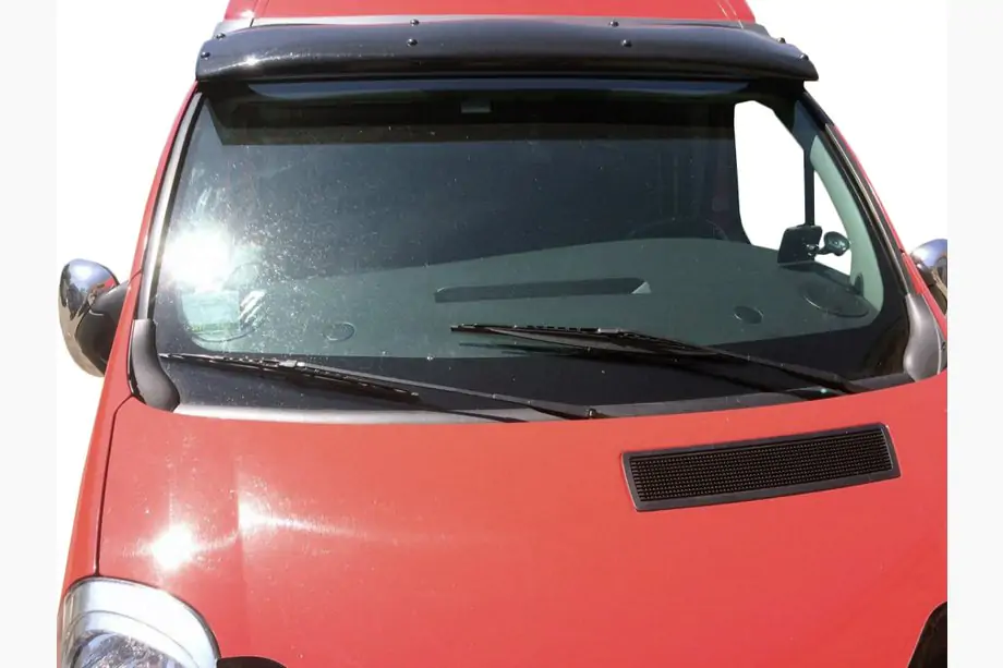Nissan Primastar 2002-2014 Visiera parabrezza (nero lucido, 5mm) Image