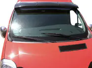 Nissan Primastar 2002-2014 Visiera parabrezza (nero lucido, 5mm) foto 1