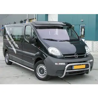 Visiera parabrezza (nero lucido, 5mm) Renault Trafic 2001–2015 foto 2