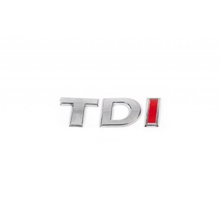Scritta TDI (corsivo)
