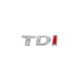 Scritta TDI (corsivo)
