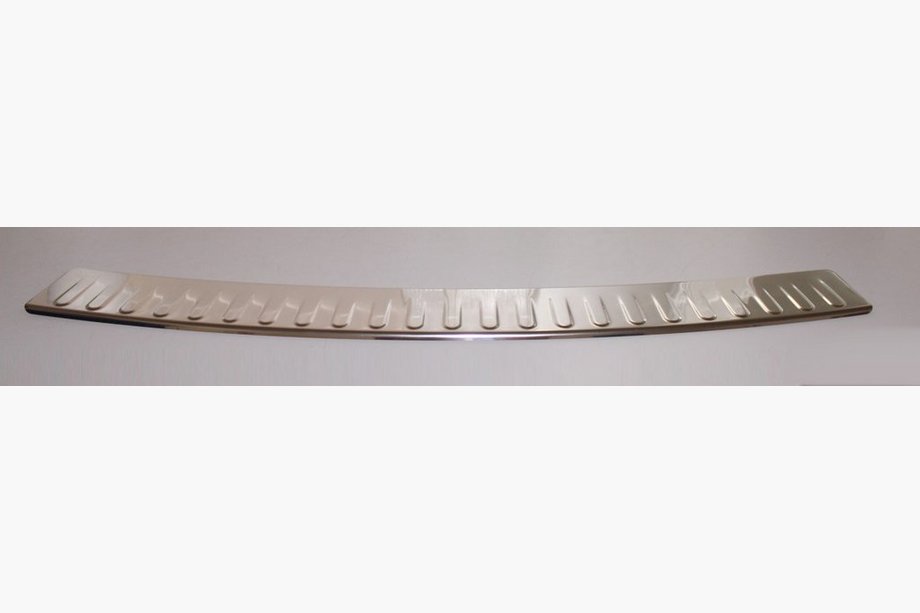Mercedes C-class W204 2007-2015 Protezione paraurti posteriore (SW, acciaio inox) Image