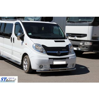 Protezione Anteriore ST014/2 (Acciaio Inox) Opel Vivaro 2001–2015 foto 2