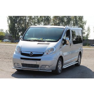 Protezione Anteriore ST014 (Acciaio Inox) Opel Vivaro 2001–2015 foto 1