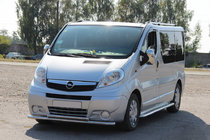 Nissan Primastar 2002-2014 Protezione Anteriore ST014 (Acciaio Inox) foto 1