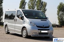 Nissan Primastar 2002-2014 Protezione Anteriore ST014 (Acciaio Inox) foto 3