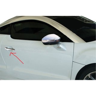 Coperture Maniglie Cromate (2 pz, Acciaio Inox)