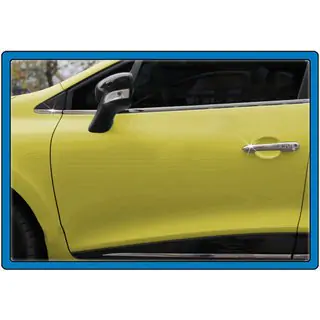 Coperture Maniglie Porta Cromate HB (4pz, Acciaio Inox) foto 2