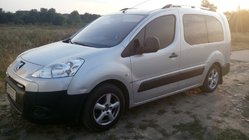 Peugeot Partner Tepee 2008-2018 Barre Tetto Cromate foto 5