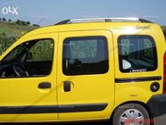 Renault Kangoo 1998-2008 Barre Tetto Cromate Base standard, piedini in plastica foto 4