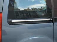 Peugeot Partner Tepee 2008-2018 Modanature in acciaio inox per porte scorrevoli (2 pz) OmsaLine - Acciaio Inox Italiano foto 1
