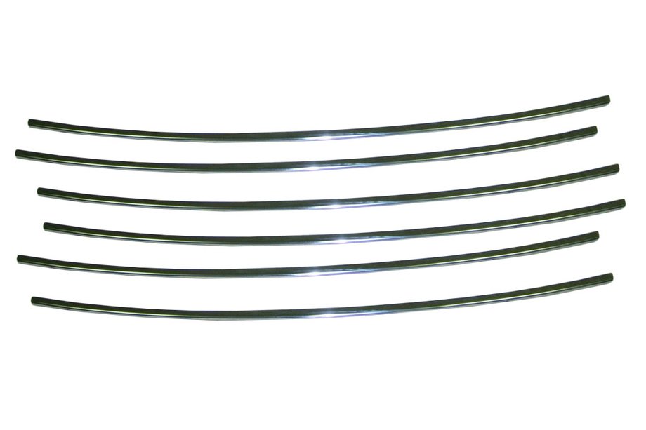 Peugeot Partner Tepee 2008-2018 Coperture griglia 2008-2012 (6 strisce, acciaio inox) Image