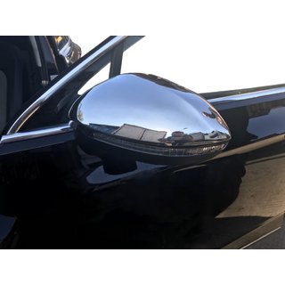 Coperture Specchietti EU (2 pz, Acciaio Inox)
