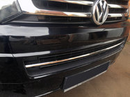 Volkswagen T5 2010-2015 Cornice griglia paraurti (acciaio inox) Carmos - Acciaio Inox Turco foto 1
