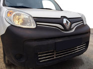 Renault Kangoo 2008–2020 Griglia paraurti monoblocco in acciaio inox foto 1