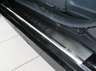 Renault Fluence 2009-2016 Coperture Battitacco Nataniko (4 pz, Acciaio Inox) foto 1