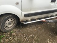 Renault Kangoo 1998-2008 Pedane Laterali Vison (2 pz., Alluminio e Acciaio Inox) foto 1
