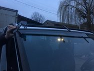 Opel Vivaro 2001–2015 Visiera parabrezza (nero lucido, 5mm) foto 8