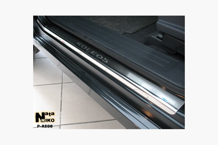 Renault Koleos 2008-2016 Battitacco Nataniko (4 pz, acciaio inox) Image