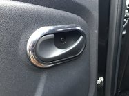 Renault Duster 2008–2017 Coperture Maniglie Interne Carmos (4 pz, Acciaio Inox) foto 1
