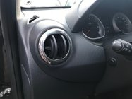 Renault Duster 2008–2017 Cornici bocchette aria interne (4 pz, acciaio inox) foto 2