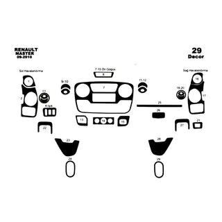 Coperture cruscotto (kit completo) foto 2