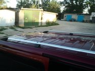Opel Vivaro 2001–2015 Barre Tetto Cromo (Piedini in Plastica) Corto, Piedini in Plastica foto 8