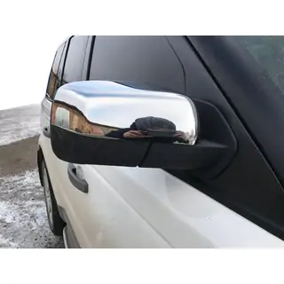 Coperture Specchietti (2 pz, Acciaio Inox) foto 1