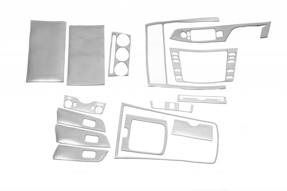 Mazda 6 2008-2012 Rivestimenti cruscotto effetto alluminio Image